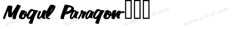 Mogul Paragon字体转换